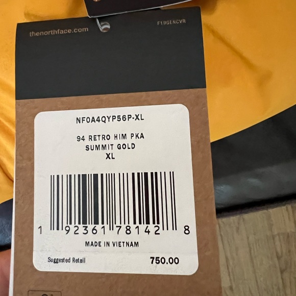 THE NORTH FACE 94 Retro Himalayan 700-Down Jacket - Picture 4 of 4